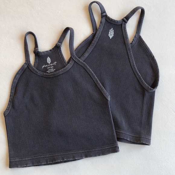 Free People Tops - 2 Pack 🖤🖤 NWOT Free People Happiness Runs Crop
